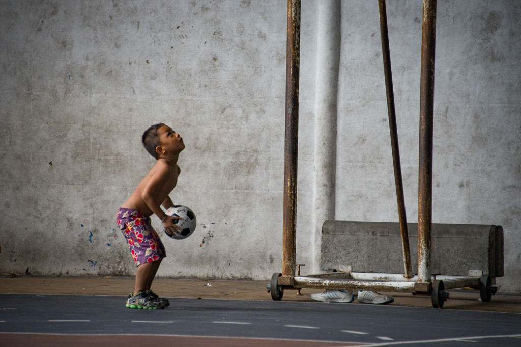 Little boy in Klong Toey Slum