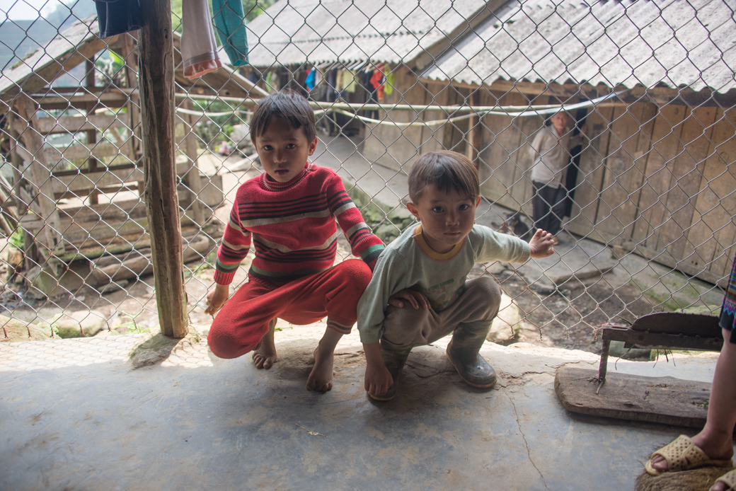Vietnamese village children