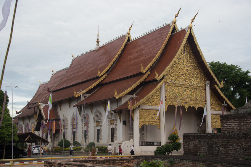wat or temple in chiang mai